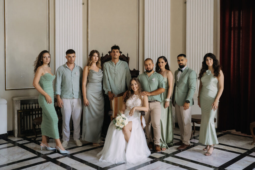 Сватбени снимки на Ана-Мария и Мартин в Операта във Варна